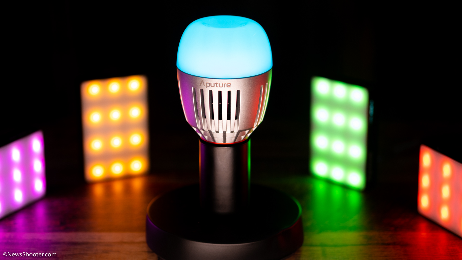 Aputure Accent B7c LED RGBWW bulb Review - Newsshooter