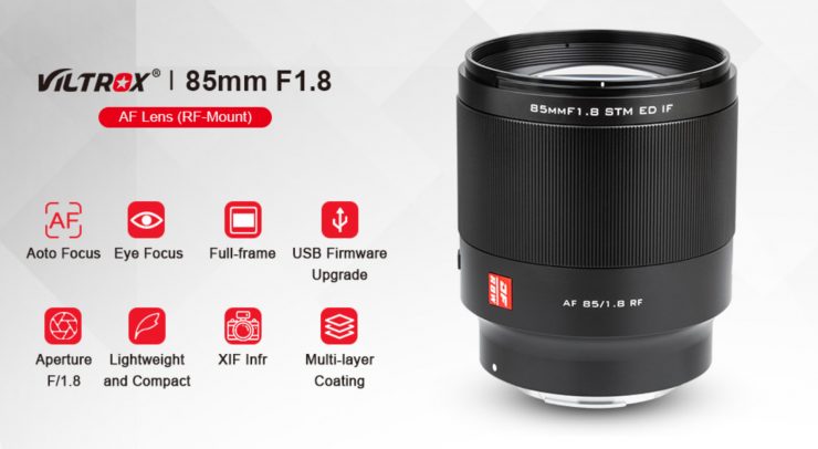 Viltrox 85mm f/1.8 AF Lens for Canon RF - Newsshooter