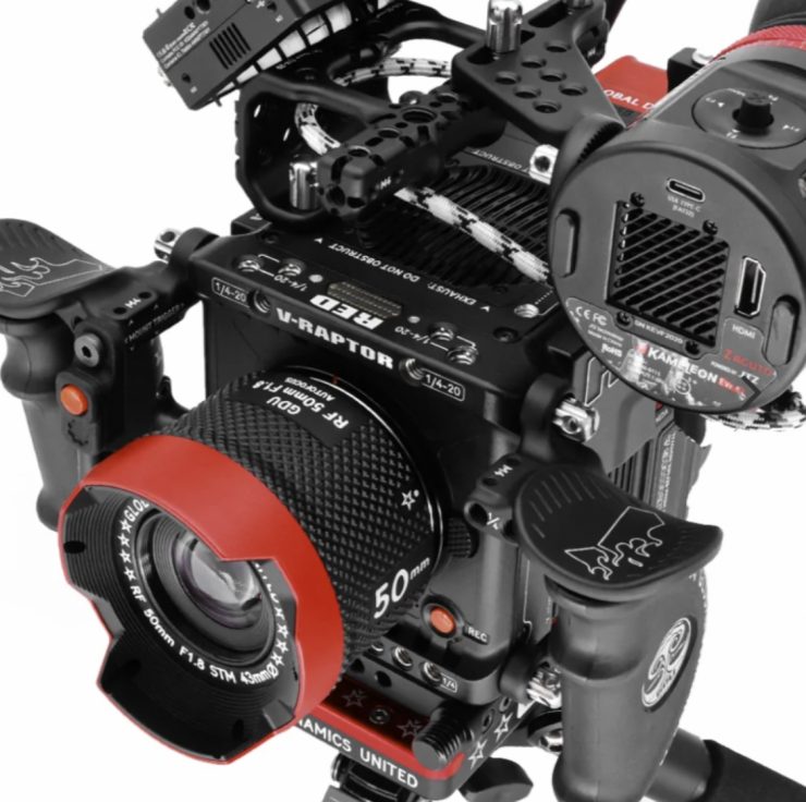 GDU armored 50mm & 16mm Canon RF lenses - Newsshooter