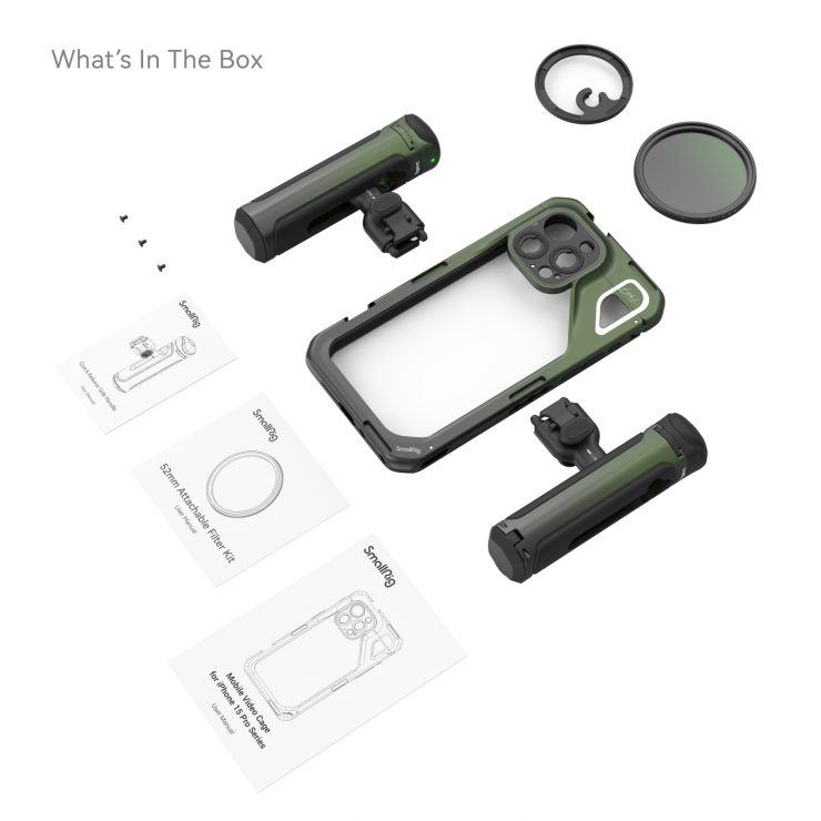 SmallRig & Brandon Li Special Edition Mobile Cage kit for iPhone