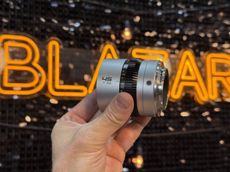 Blazar Lens Beetle 45mm T3.2 1.33x Anamorphic Lens First Look