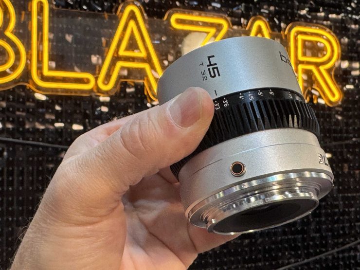 Blazar Lens Beetle 45mm T3.2 1.33x Anamorphic Lens First Look