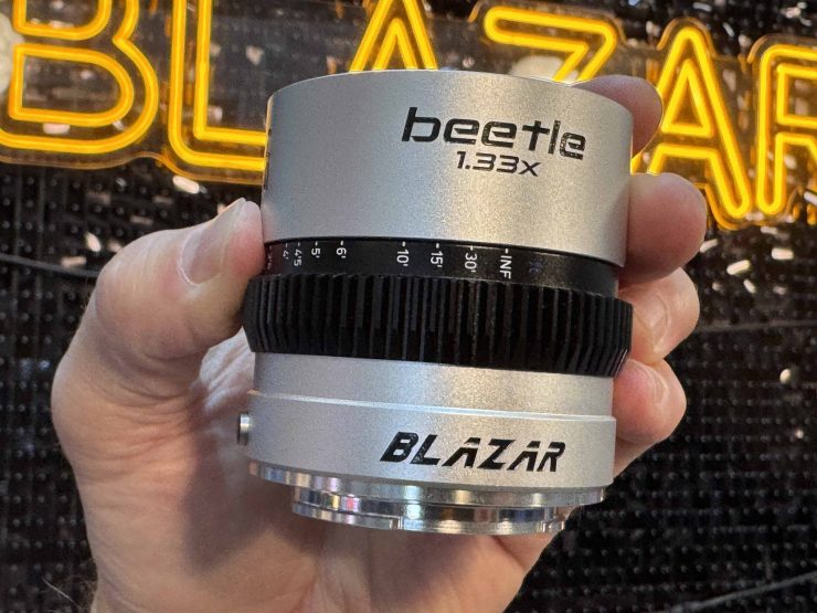 Blazar Lens Beetle 45mm T3.2 1.33x Anamorphic Lens First Look