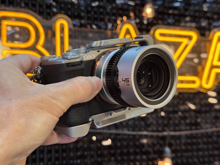 Blazar Lens Beetle 45mm T3.2 1.33x Anamorphic Lens First Look