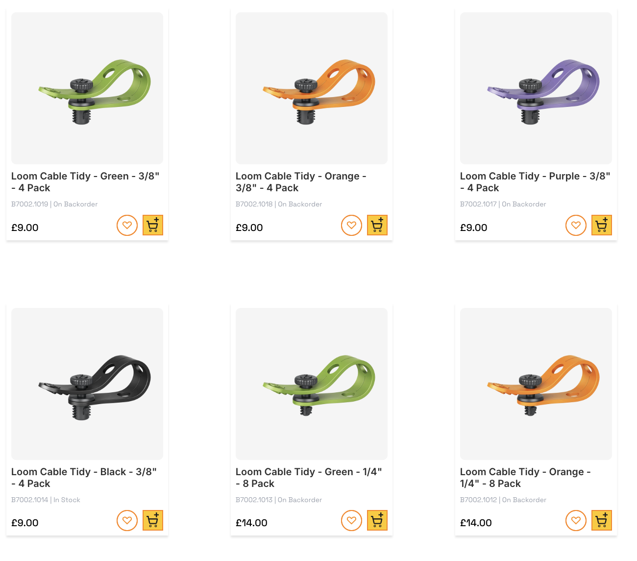 Обзор кабельных органайзеров Bright Tangerine Loom Cable Tidies: Pricing & Availability The Bright Tangerine Loom Cable Tidies are now available in a wide array of colors and sizes