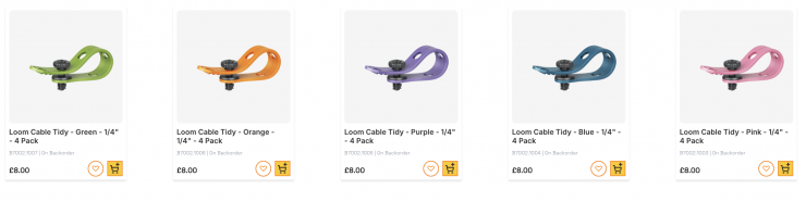 Обзор кабельных органайзеров Bright Tangerine Loom Cable Tidies — изображение 17
