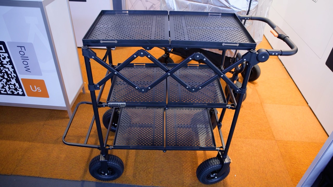 Tarion TitanRig Cart Pro: A Fold-Flat Production Cart Shown at IBC 2026 ...
