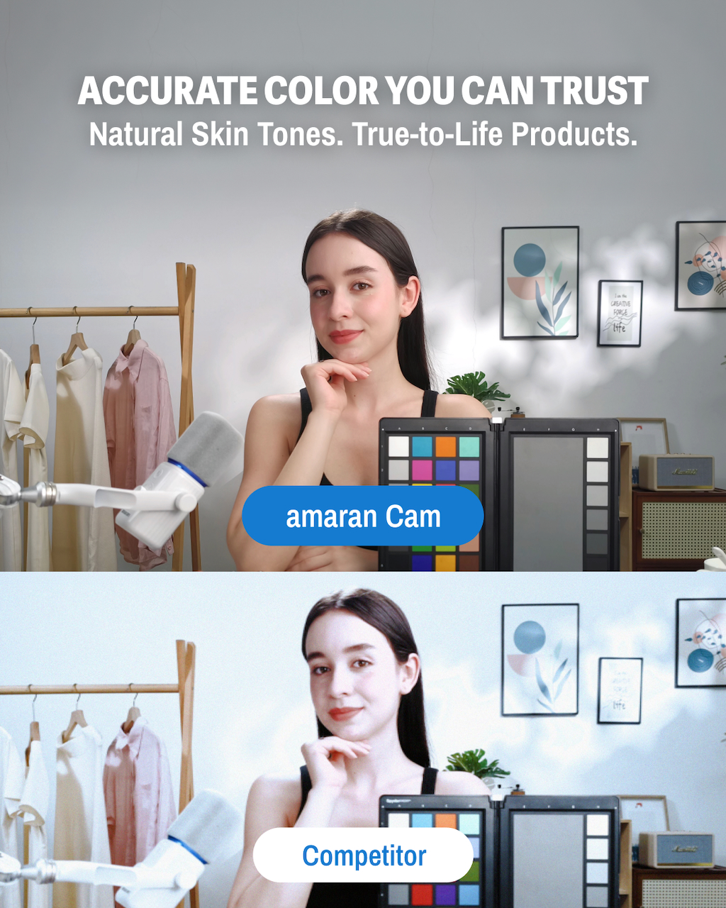 Анонс amaran Cam: веб-камера 4K60 с функцией автоматического освещения Анонс amaran Cam: веб-камера 4K60 с функцией автоматического освещения: amaran states that the webcam has been tuned to provide natural and balanced-looking skin tones and images w