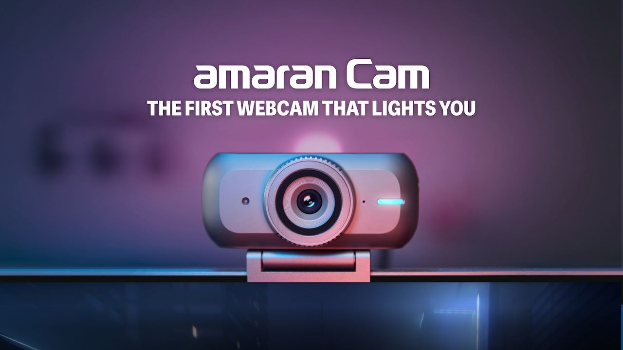 amaran Cam– a 4K60 Webcam with Auto Lighting feature