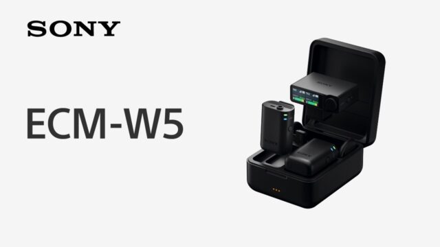 Sony ECM-W2BT wireless microphone - Newsshooter