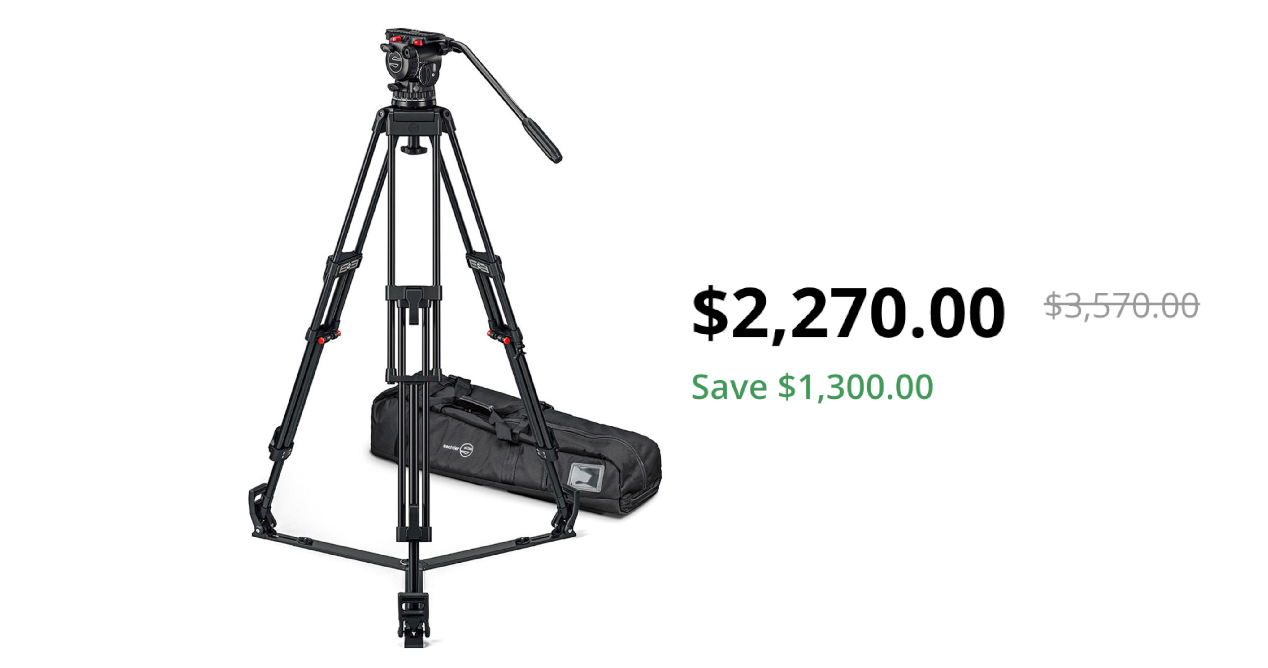 Save $1,300 USD on the Sachtler FSB 10 Mk II 100mm Touch & Go Head with ...